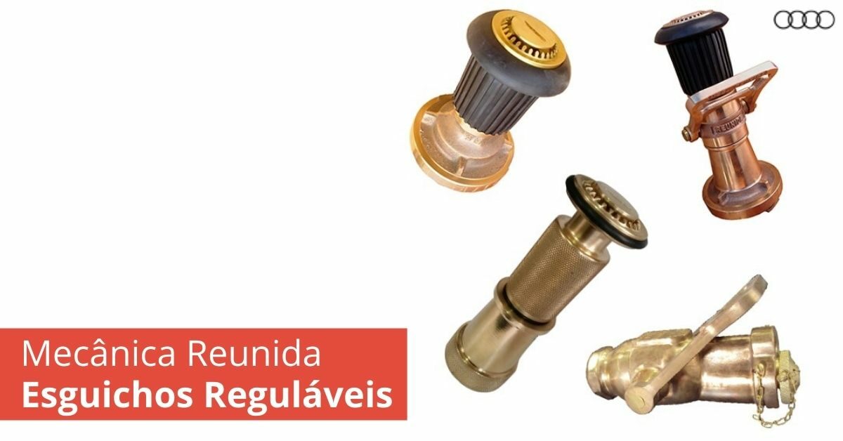 Mecânica Reunida: Esguichos Reguláveis