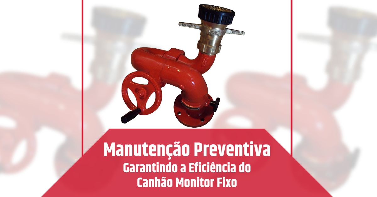 Garantir a eficiência do canhão monitor fixo_imgcapa