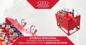 Leia mais sobre o artigo Eficiência Operacional: Testando Quatro Mangueiras Simultaneamente com a Bancada de Testes