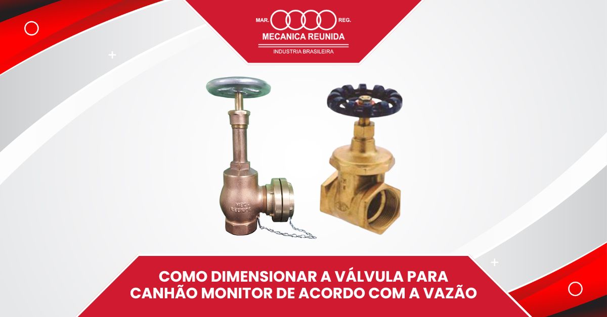 No momento, você está visualizando Como dimensionar a válvula para canhão monitor de acordo com a vazão