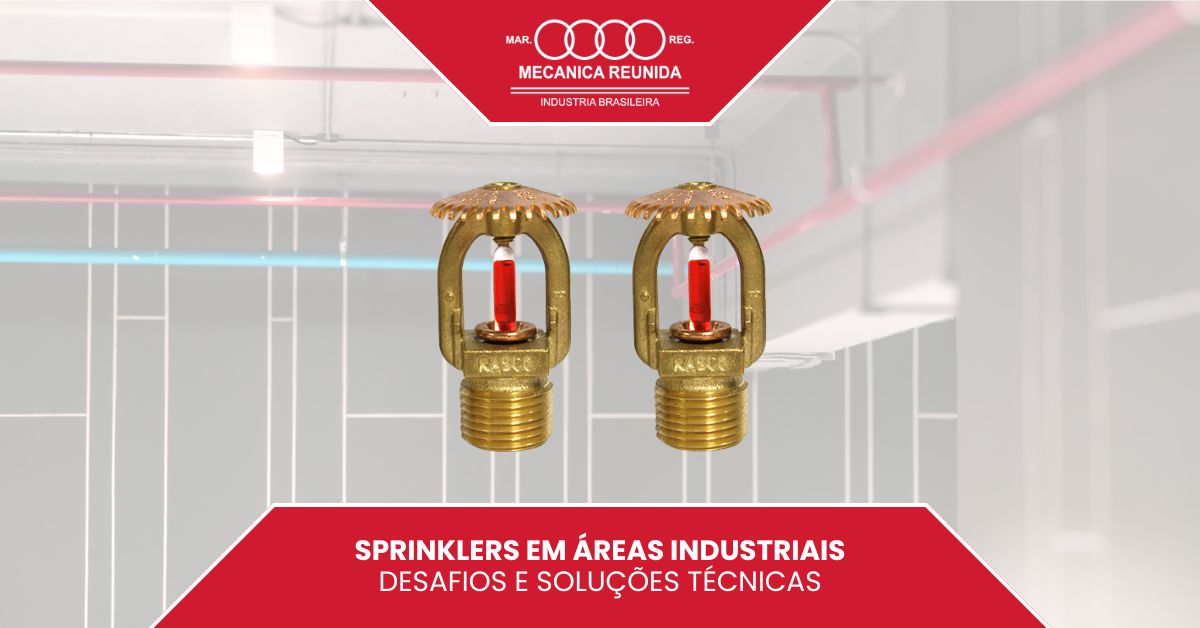 No momento, você está visualizando Sprinklers em áreas industriais: desafios e soluções técnicas
