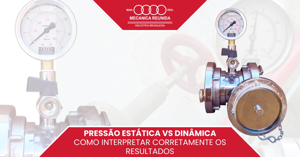 Leia mais sobre o artigo Pressão Estática vs Dinâmica: Como Interpretar Corretamente os Resultados